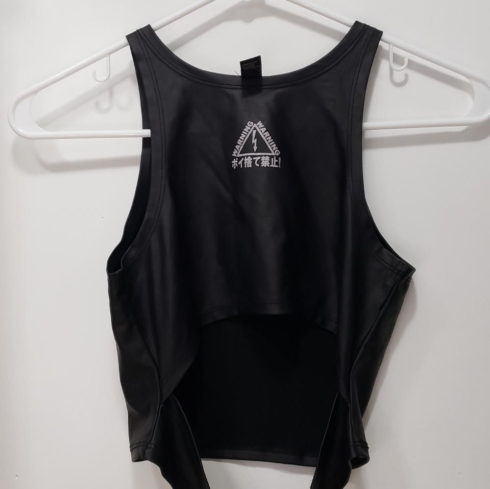Forever 21 Warning! Crop Top